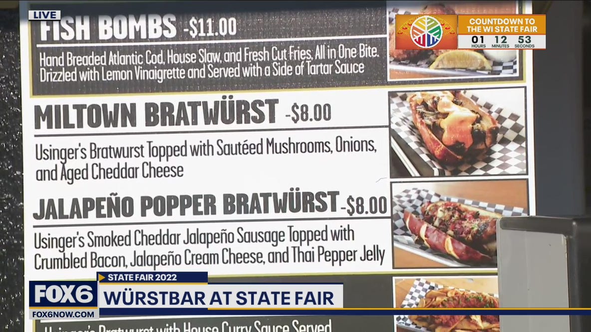 WürstBar at Wisconsin State Fair.